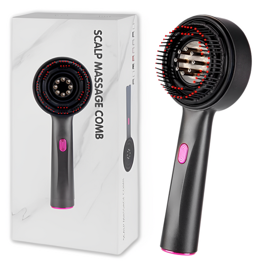 Luminessentials™ Hair Growth Brush with Red Light Therapy & Oil Applicator